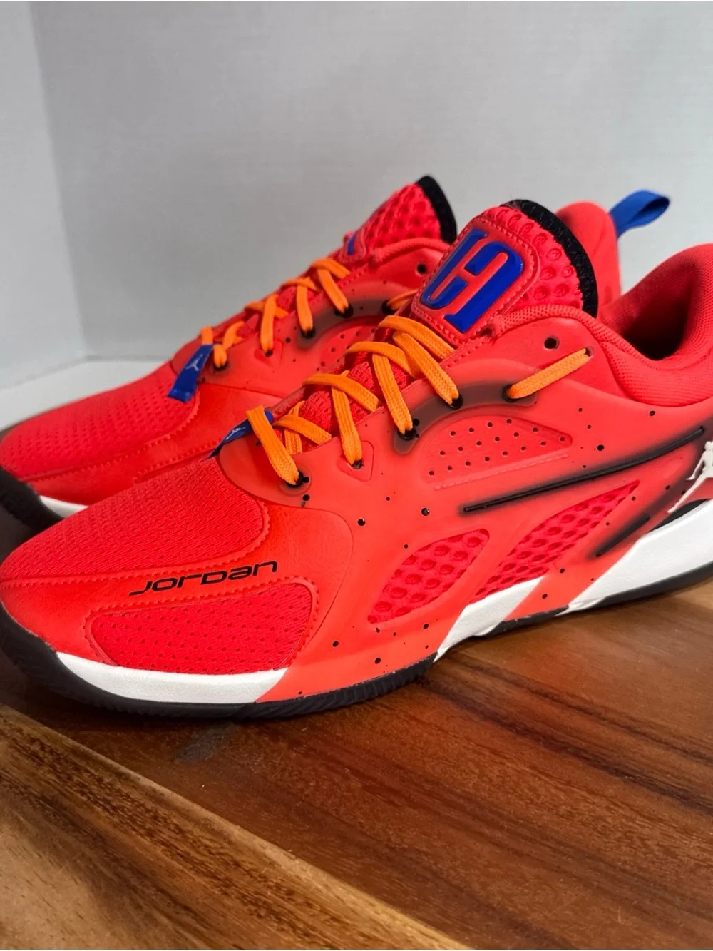 Jordan vibrant red